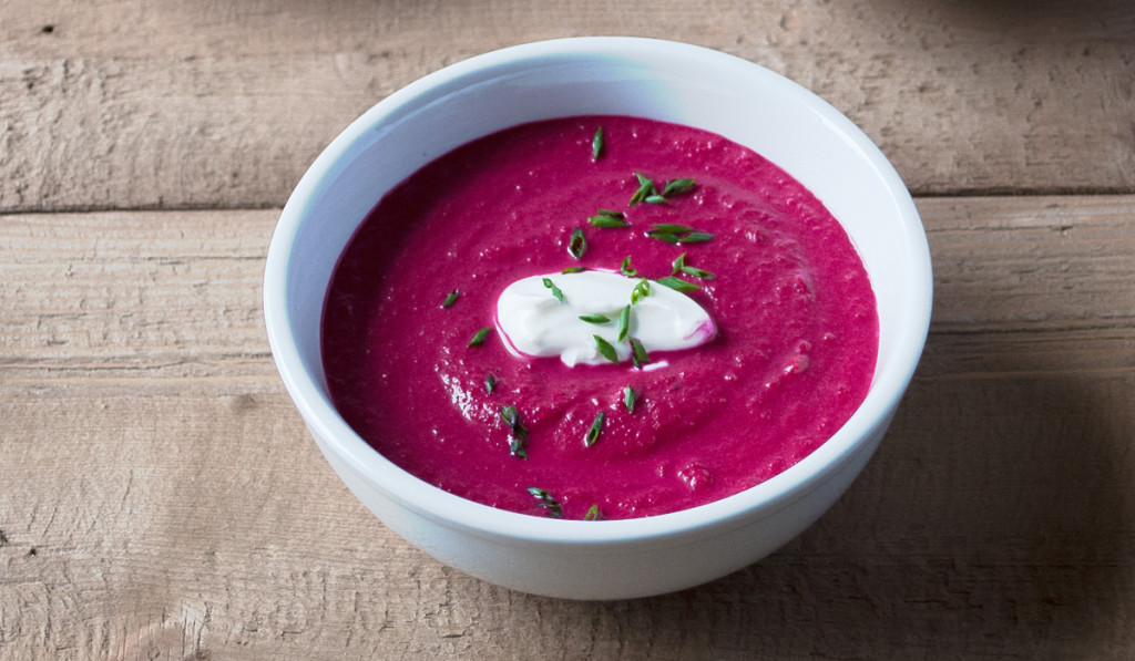 siggi's Icelandic-style yogurt: skyr - Blended Beet Soup